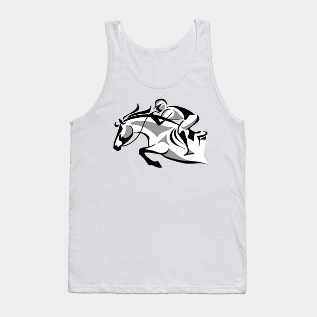 Minimalist Show Jumper Tank Top by themarementality